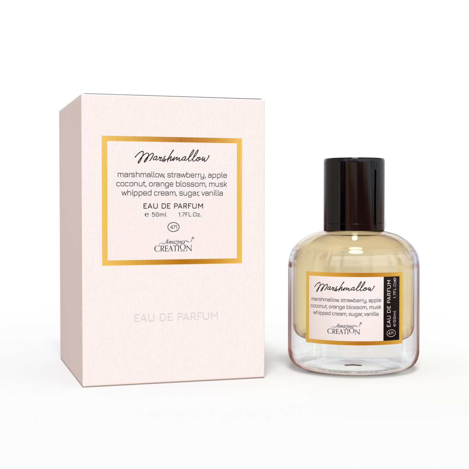 Amazing Creation Marshmallow EDP For Unisex 50ml PFB0471