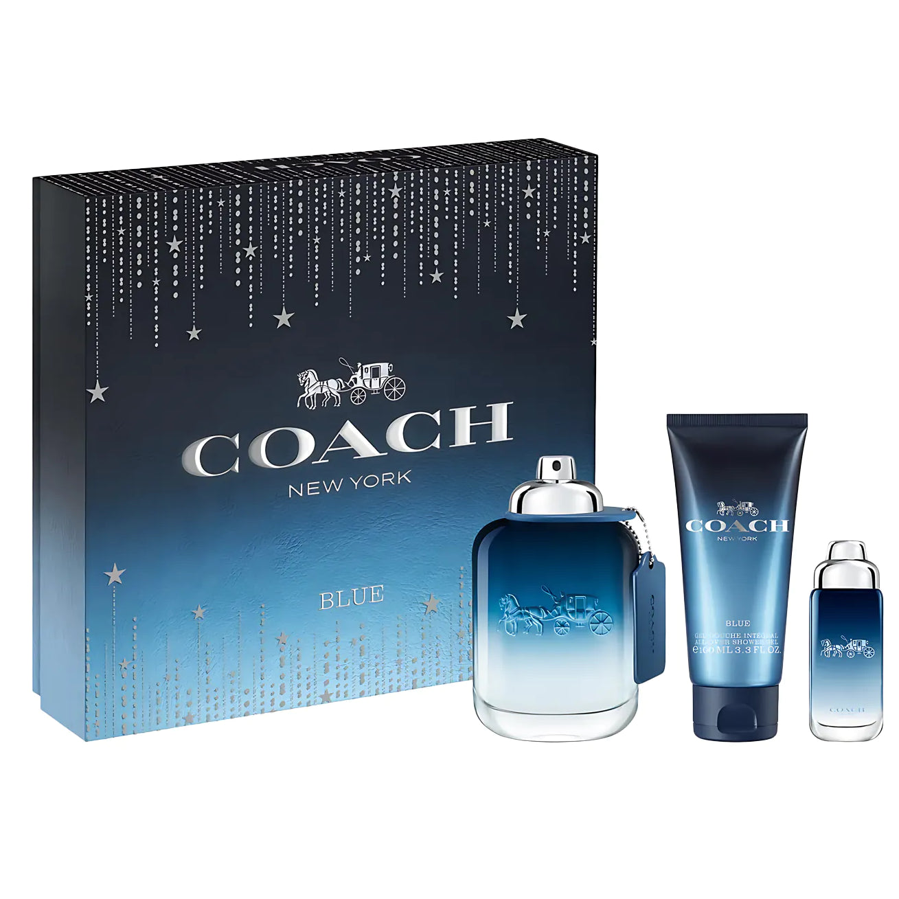 Coach Blue Gift Set For Men