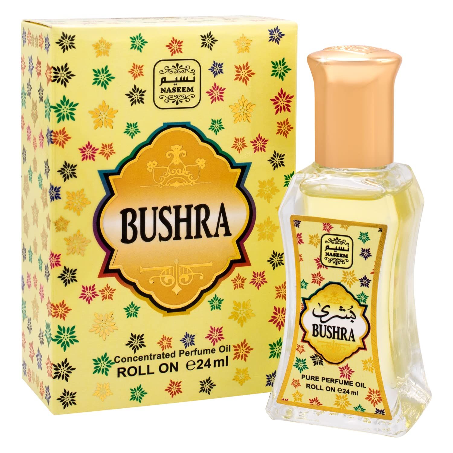 Naseem Bushra Concentrated Perfume Oil Roll On For Unisex 24ml
