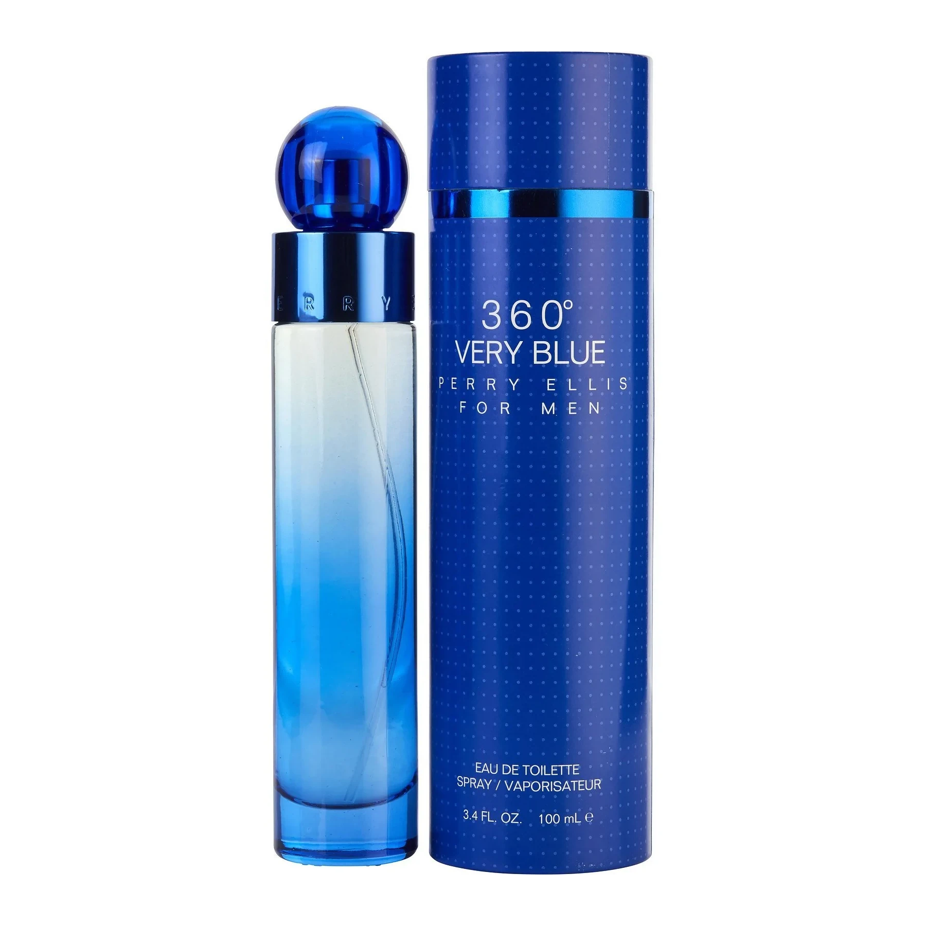 Perry Ellis 360 Very Blue Perfume For Men EDT 100ml samawa perfumes