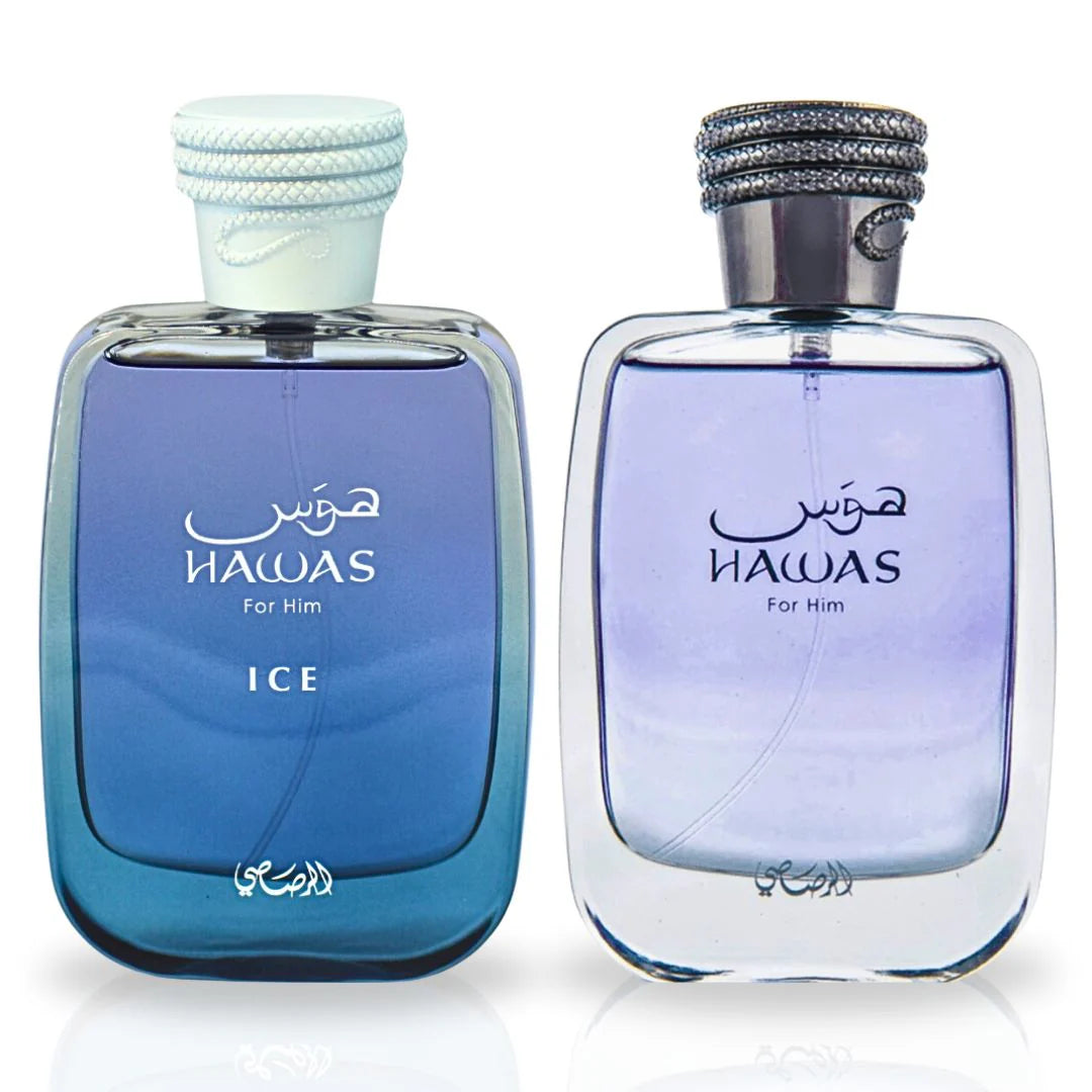 Rasasi Hawas + Hawas Ice Perfumes Bundle Offer
