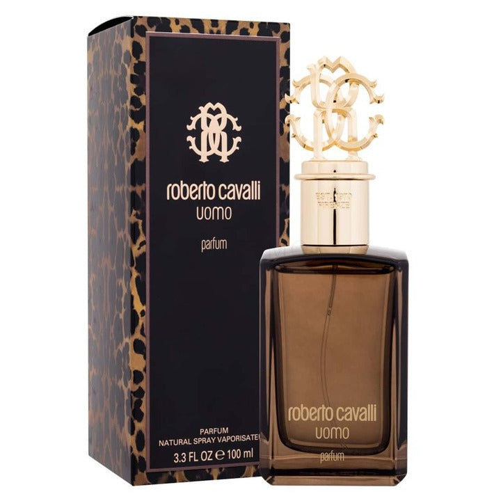 香水(男性用) Roberto Cavalli Uomo Parfum Roberto Cavalli Uomo Perfume For Men Parfum 100ml – samawa perfumes