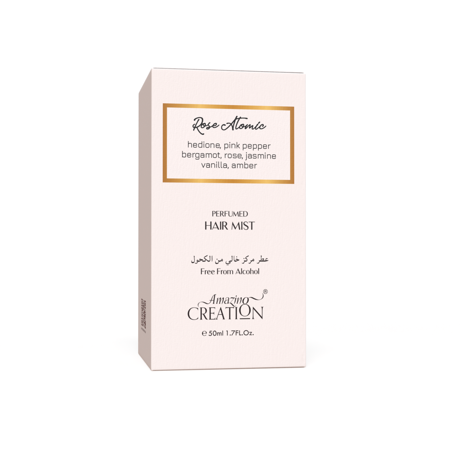 Amazing Creation Rose Atomic Alcohol Free Hair Mist For Women 50ml