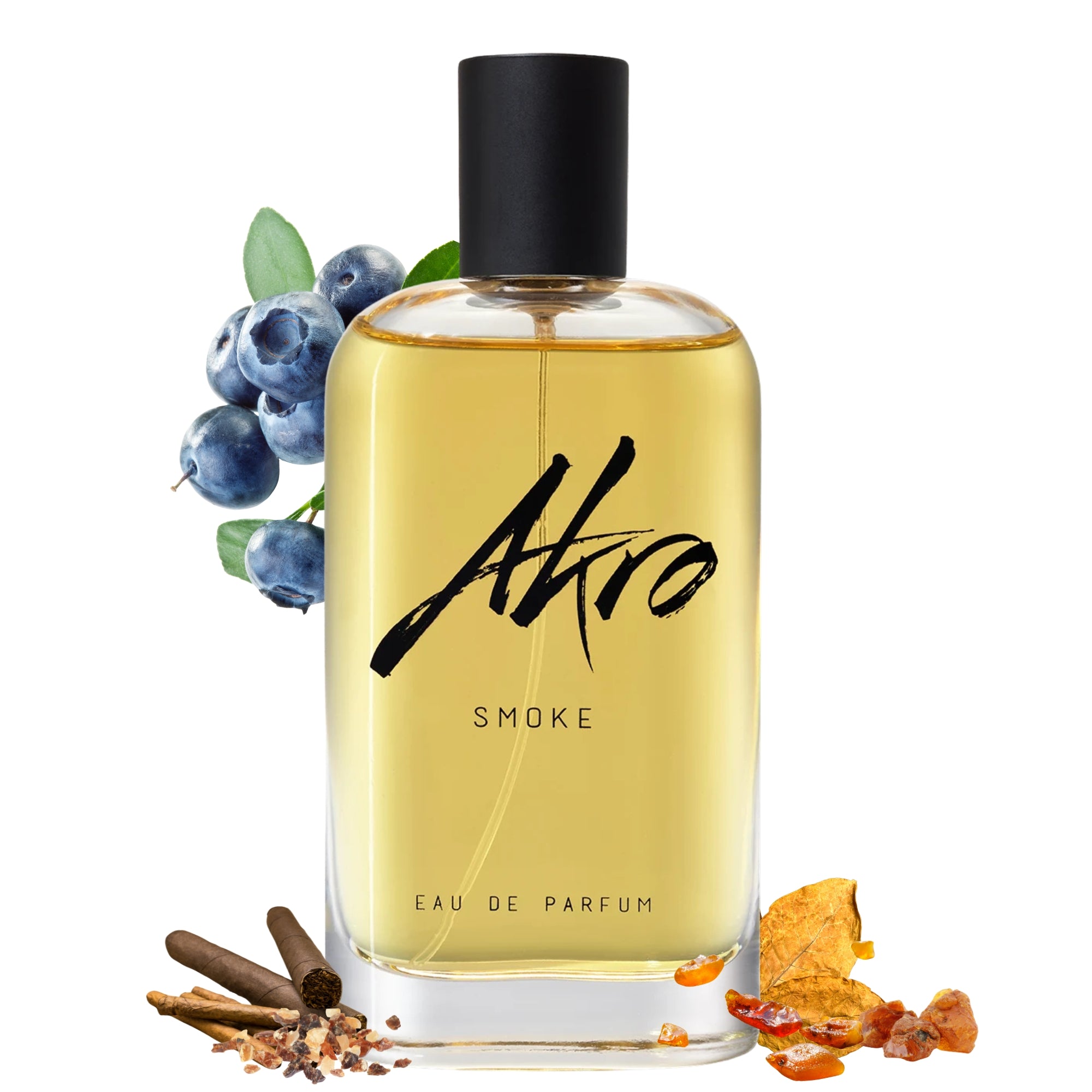 Akro Smoke Eau De Parfum For Unisex -Oriental Woody Perfume 100ml