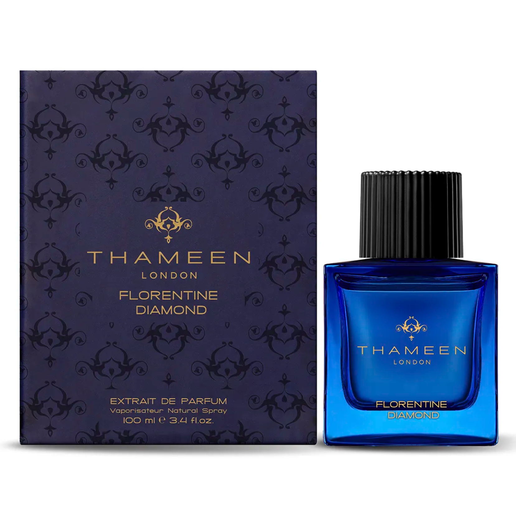 Thameen Florentine Diamond  Extrait De Parfum For Unisex - Oriental Vanilla Perfume 100ml