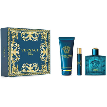 Versace Eros Parfum Gift Set For Men