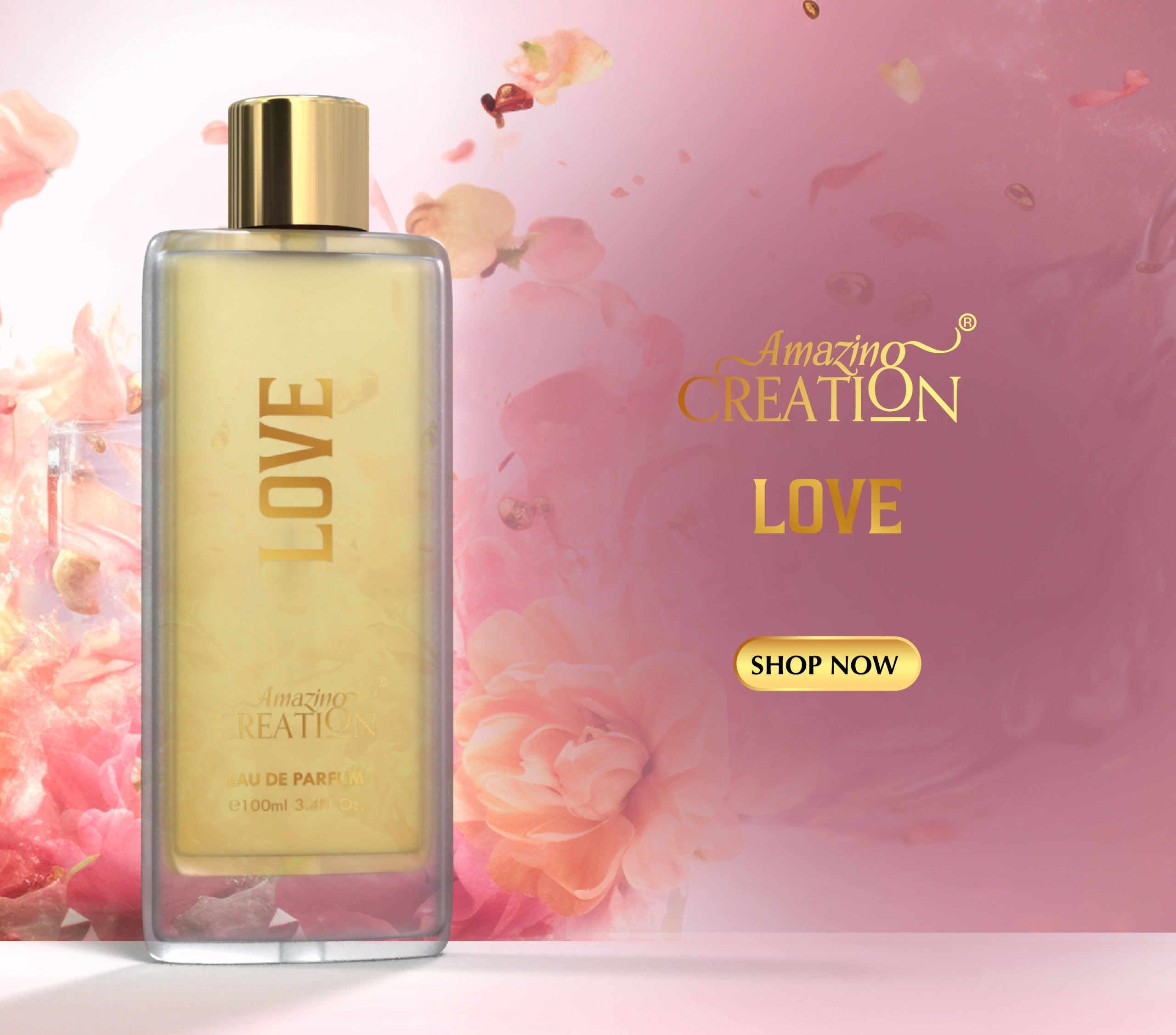 Amazing Creation Love perfume for women Eau de Parfum, 100ml