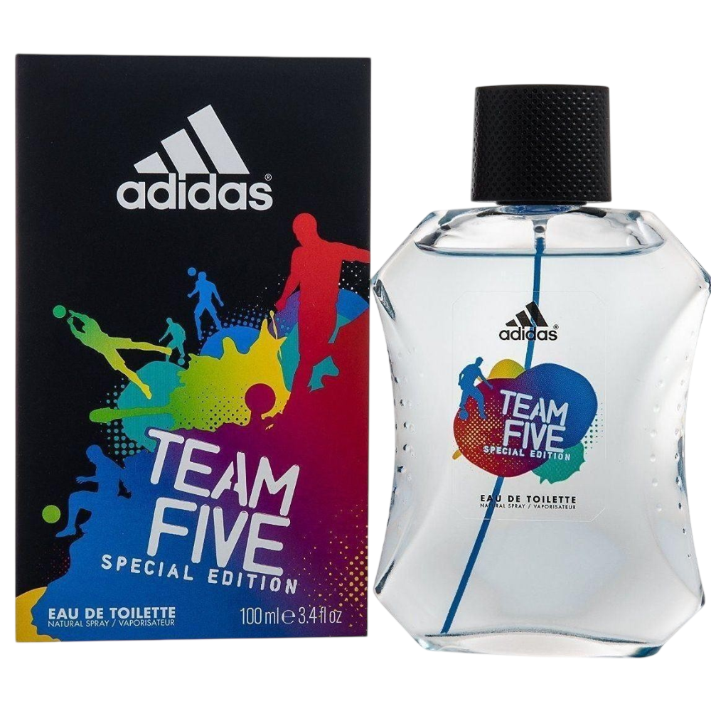 Adidas Team Five, Perfume for Men, EDT 100ml