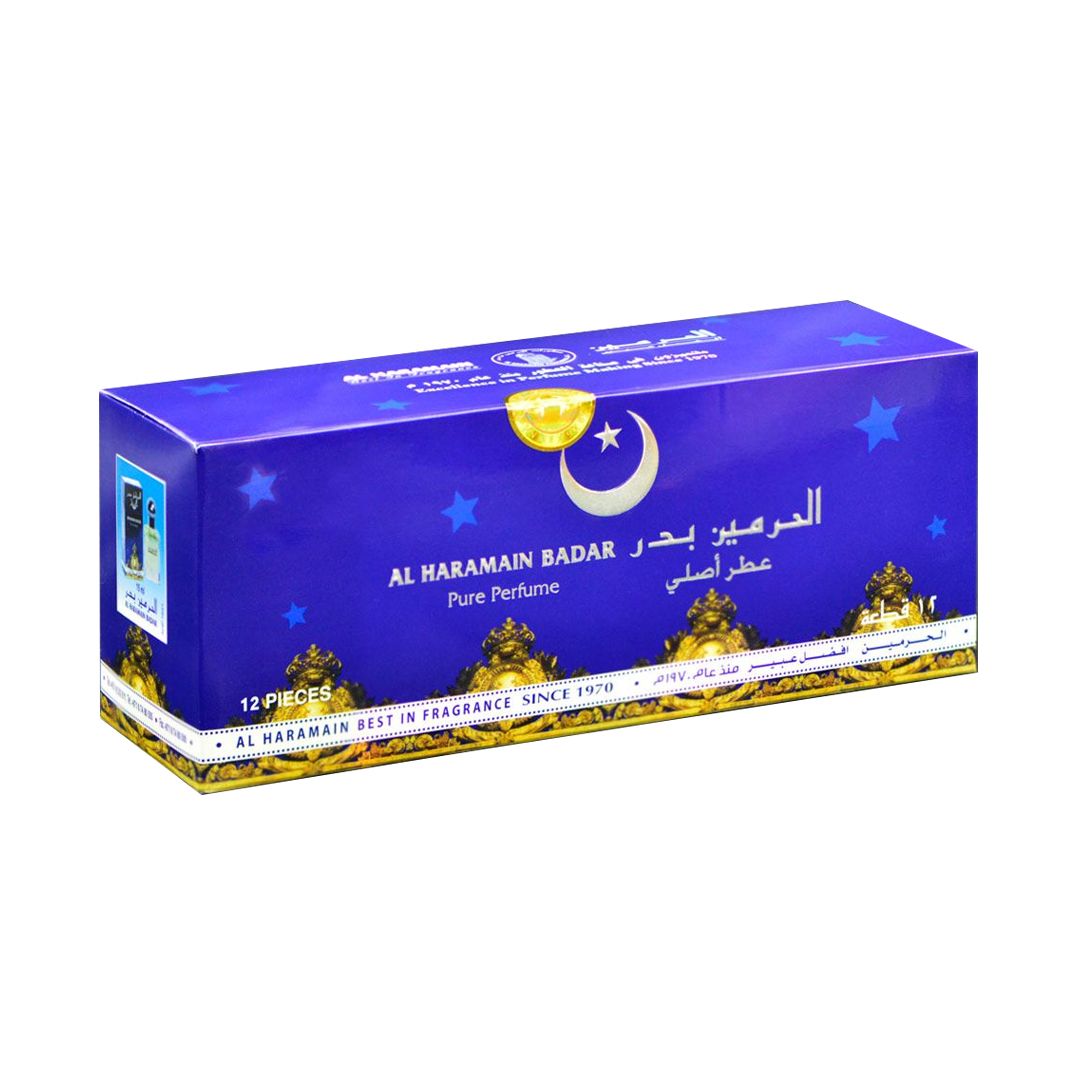 Al Haramain Badar Attar- Perfume Oil for Unisex 12 x 15ml