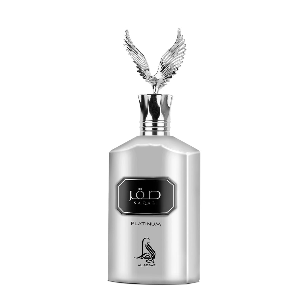 Al Absar Saqar Platinum 100ml EDP For Him – samawa perfumes