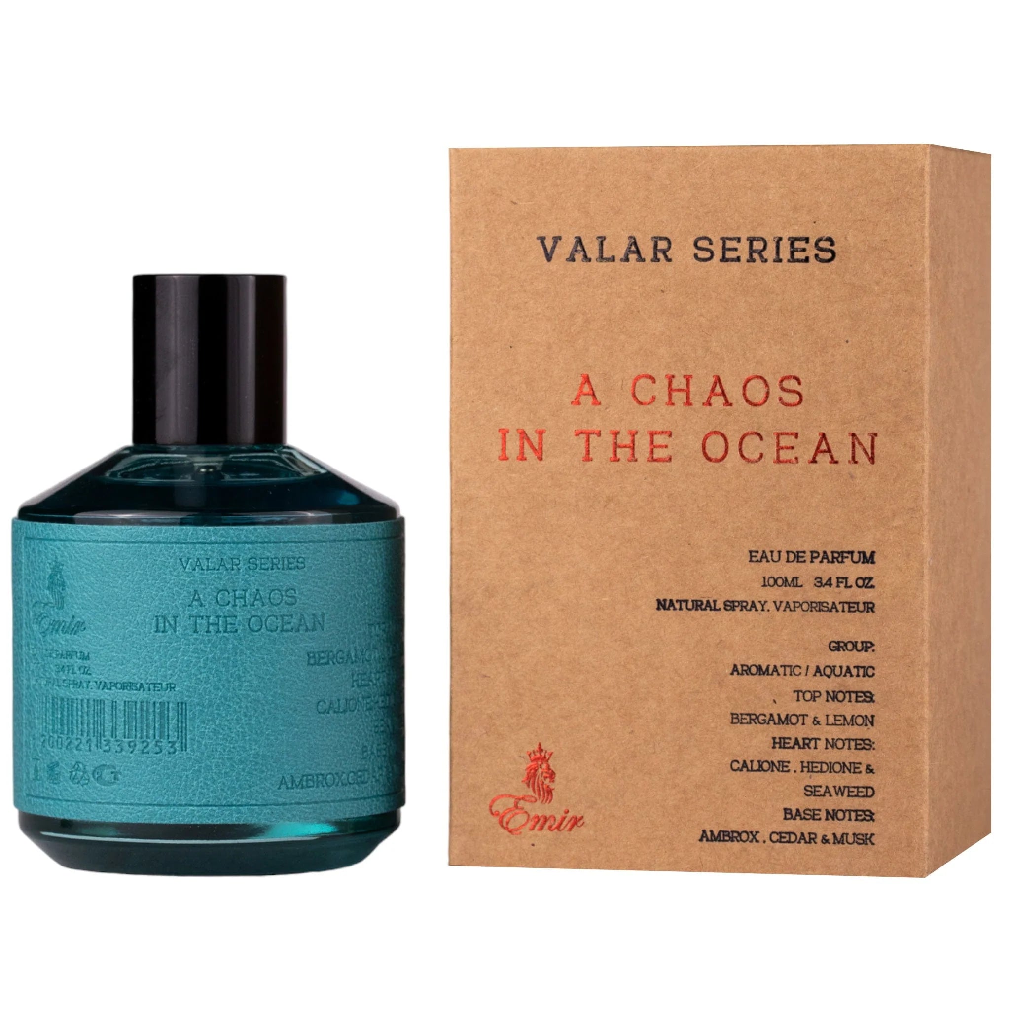 Paris Corner Emir A Chaos in the Ocean Perfume For Unisex EDP 100ml