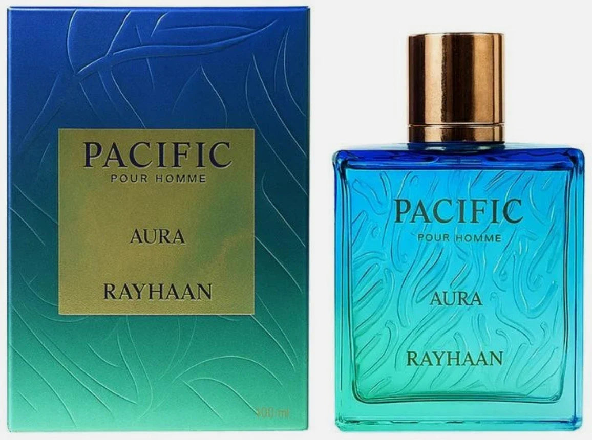 Rayhaan Aqua C. Pacific Aura Edp Unisex Aromatic Aquatic Perfume 100ml