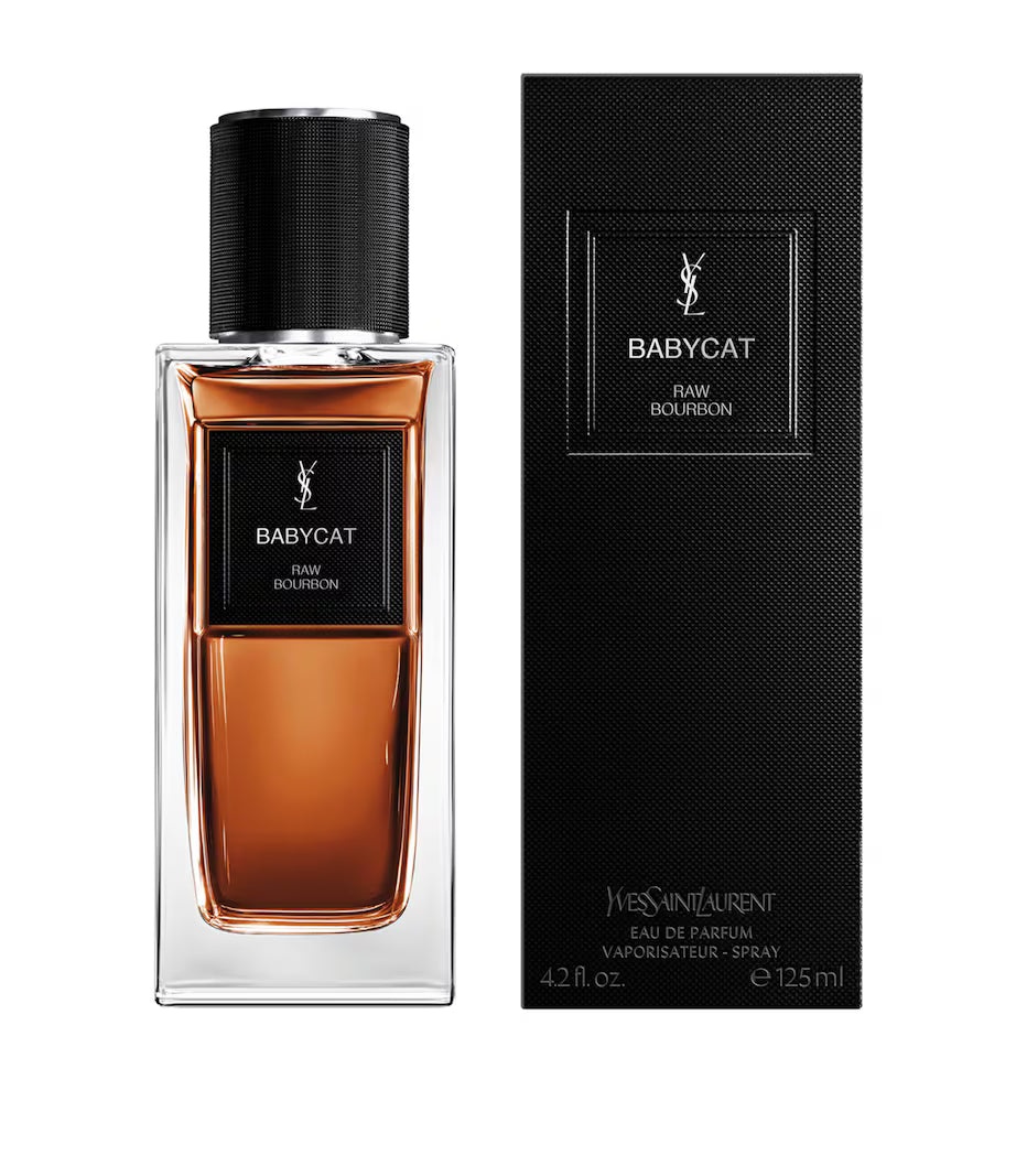 Yves Saint Laurent Babycat Raw Bourbon Edp For Men And Women Warm Spicy 125ml