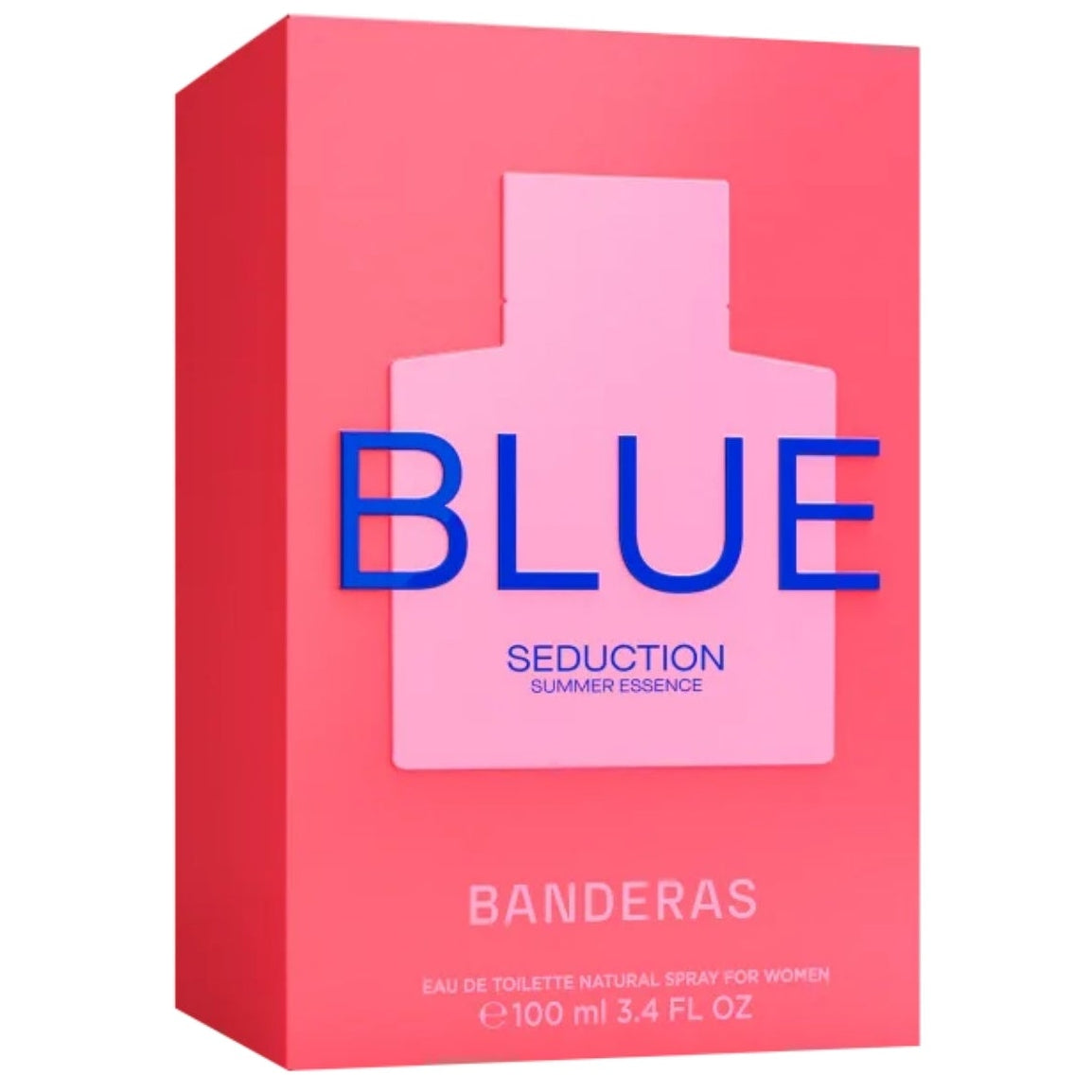 Antonio Banderas Blue Seduction Summer Essence  Eau De Toilette For Women - Floral Fruity Perfume 100ml