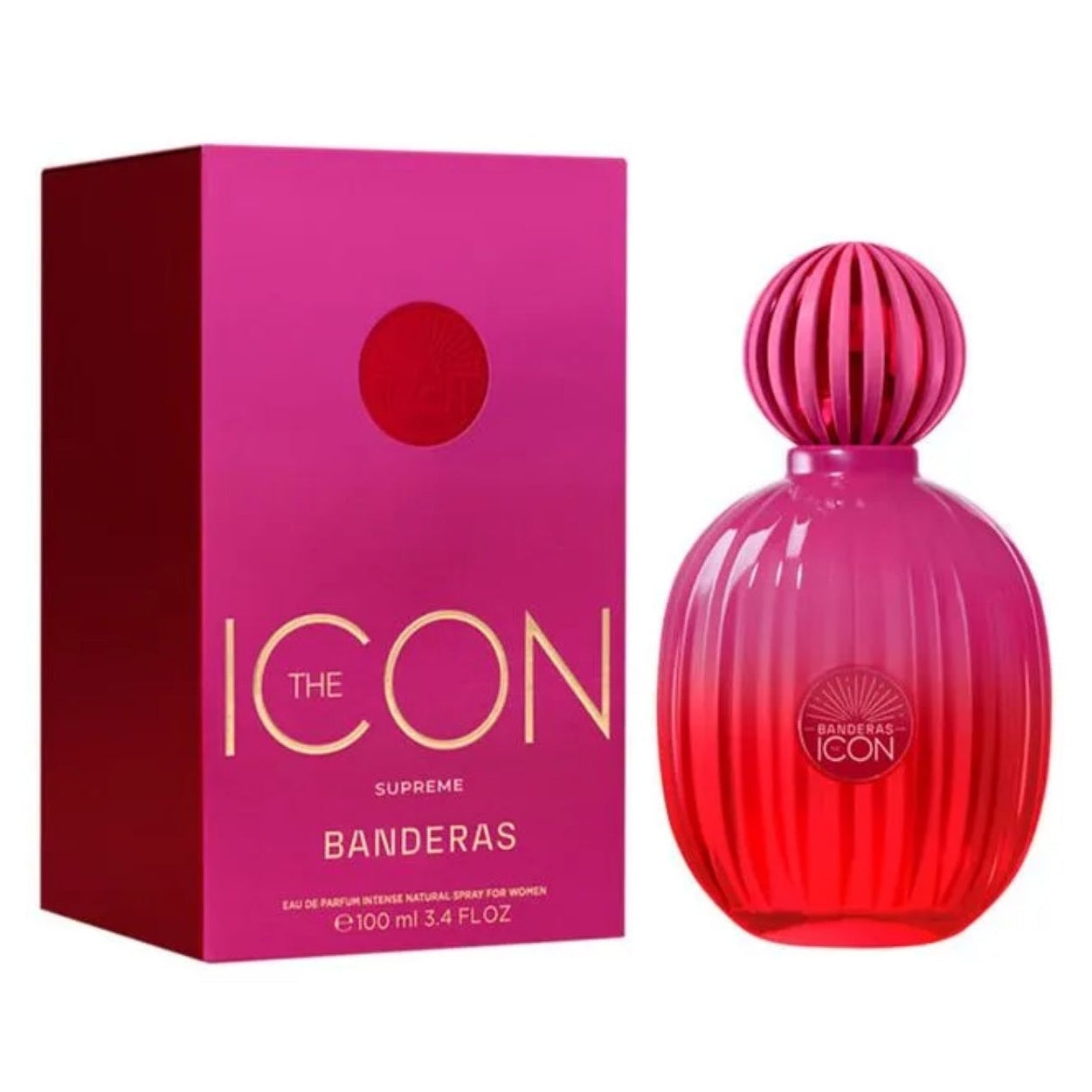 Antonio Banderas The Icon Supreme For Women Eau De Parfum Intense For Women - Oriental Floral Perfume 100ml