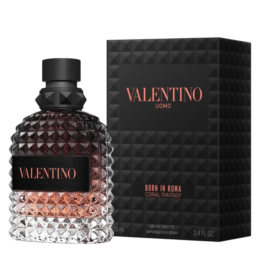 Valentino Valentino Uomo Born In Roma Coral Fantasy Perfume For Men EDT 100ml
