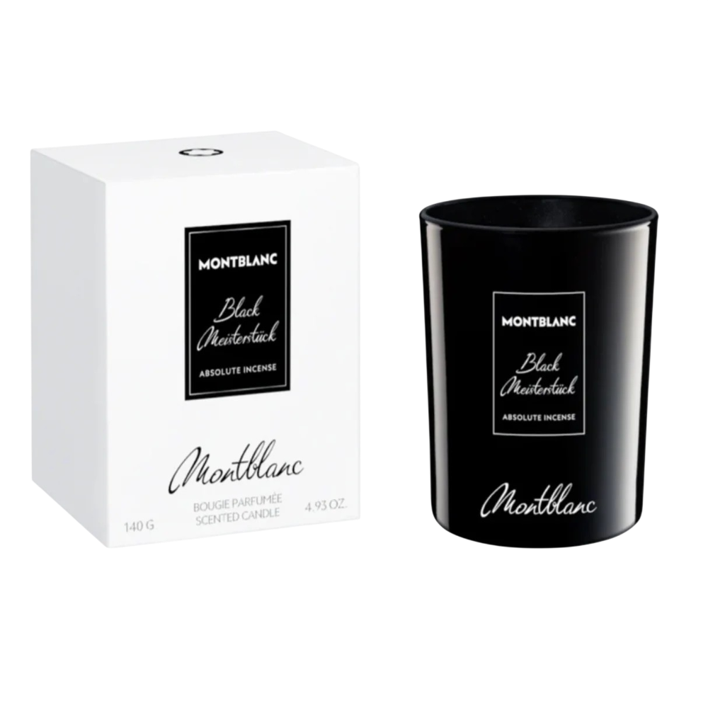 Mont Blanc Black Meisterstuck Scented Candle 140gm