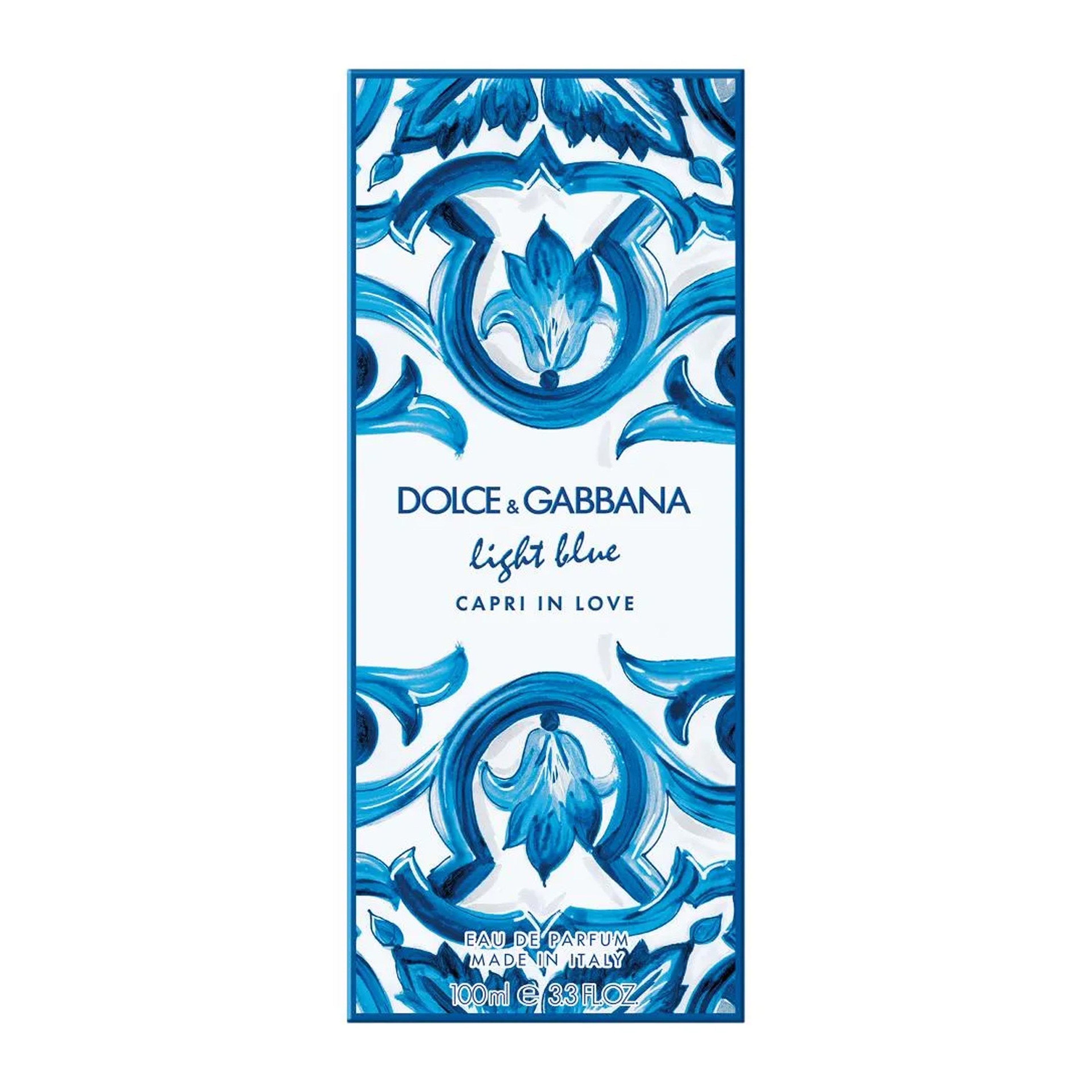modello dolce e gabbana light blue