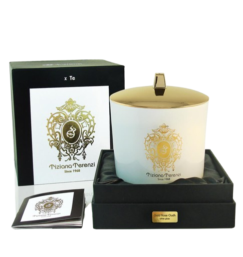 Tiziana Terenzi Gold Rose Oudh Scented Candle 35g