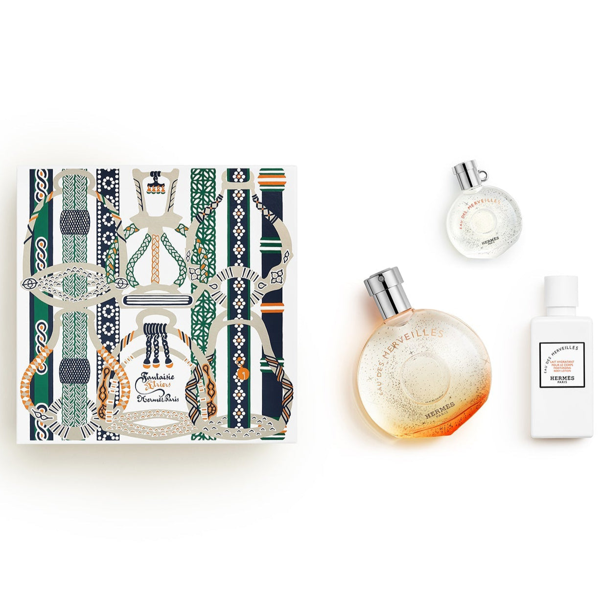 Hermes Eau Des Merveilles Gift Set For Women