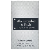 Abercrombie & Fitch 100% Passion Man Eau De Toilette For Men - Oriental Spicy Perfume 30ml