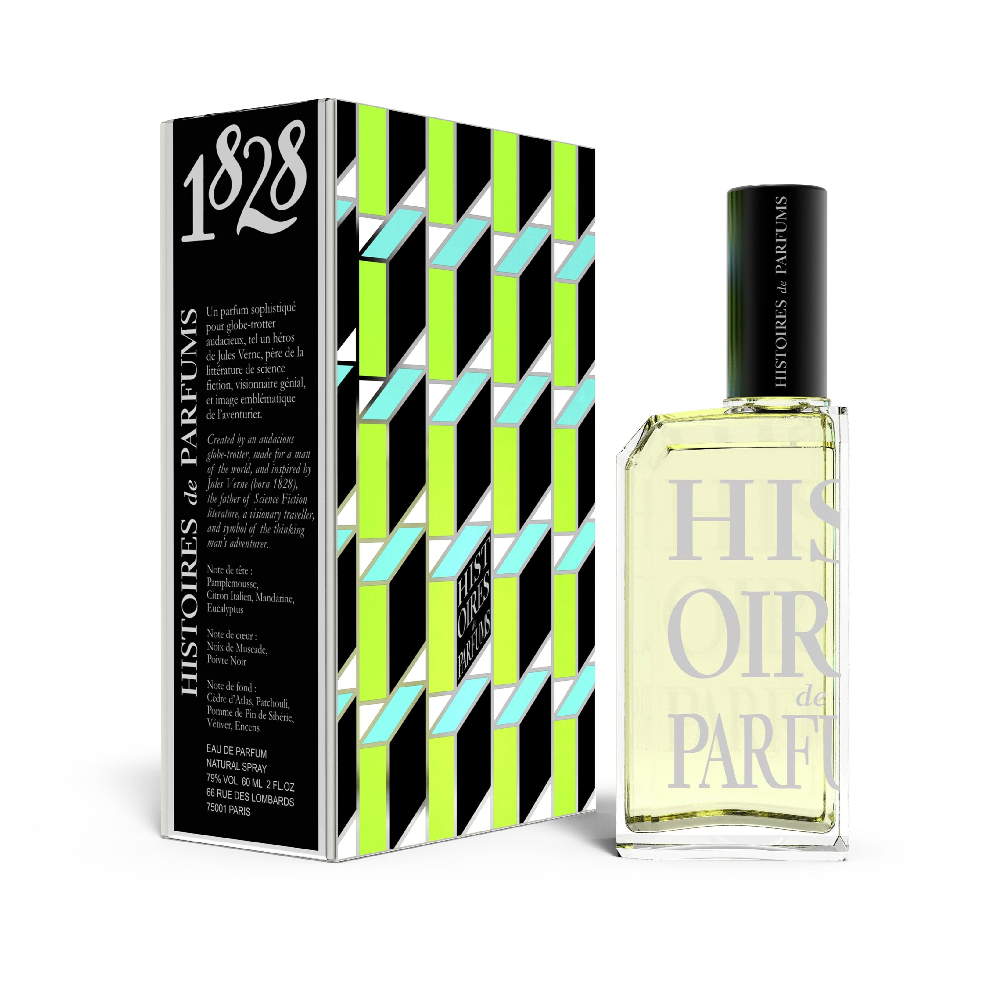 Histoires De Parfums 1828 Eau De Parfum For Men - Citrus Aromatic Perfume 60ml