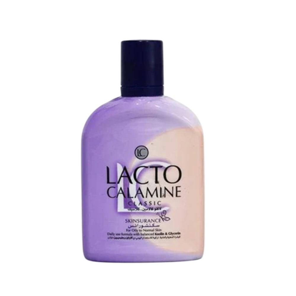 Lacto Calamine Classic Moisturiser for Oily to Normal Skin, 120ml