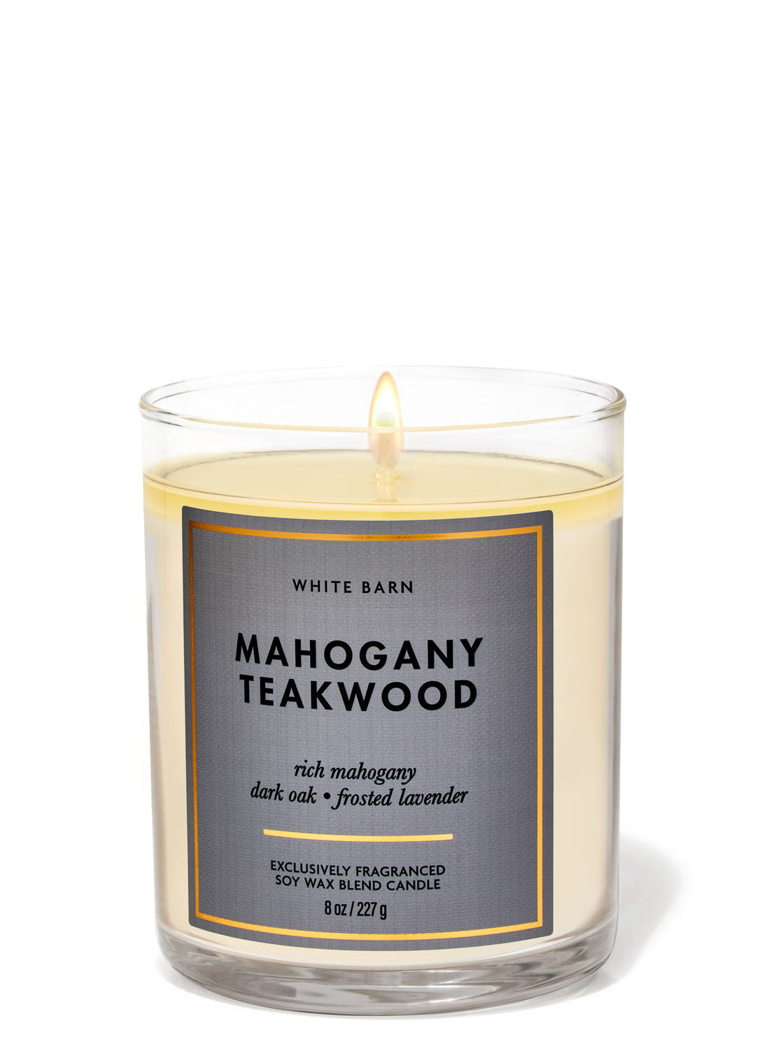 Bath & Body Works Mahogany Teakwood Scented Candle Woody 411g