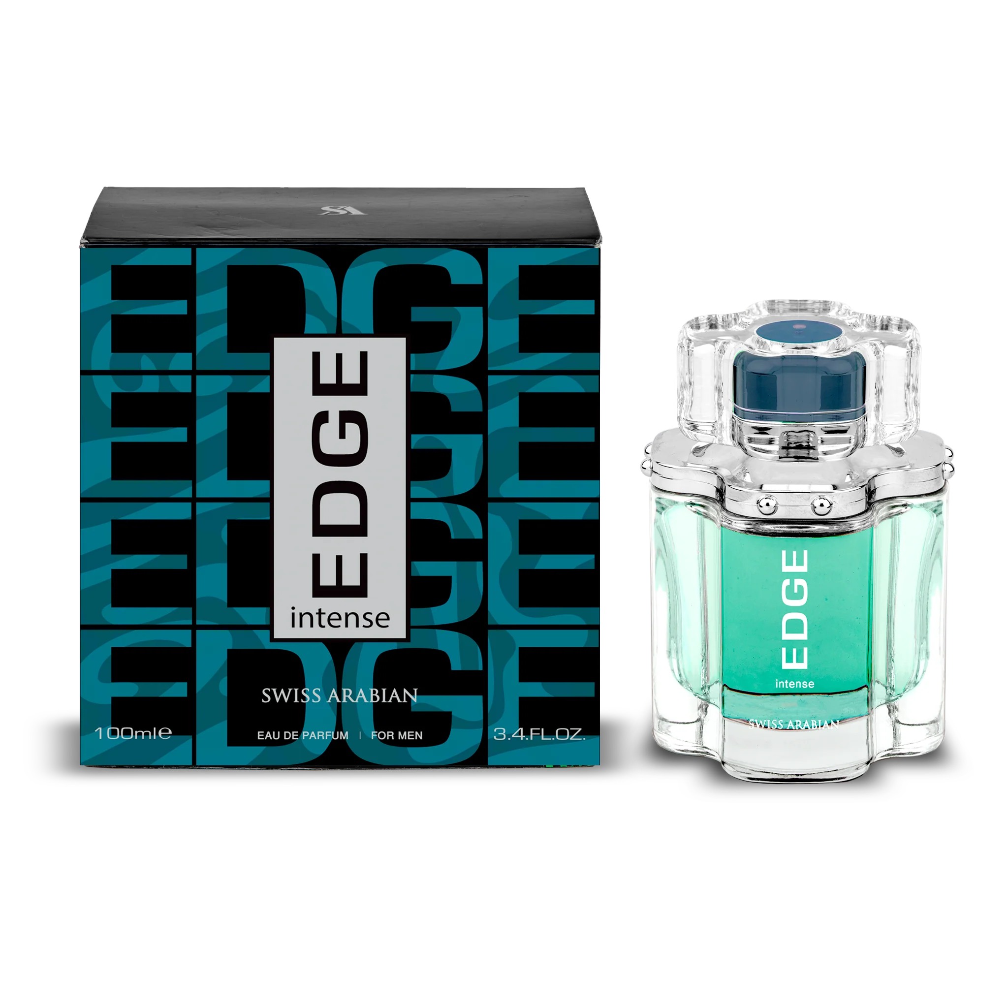 Swiss Arabian Edge Intense Edt For Men Woody Spicy 100ml