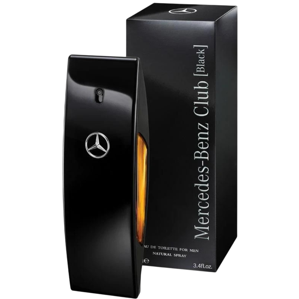 Mercedes Benz Club Black for Men, Eau de Toilette, 100ml