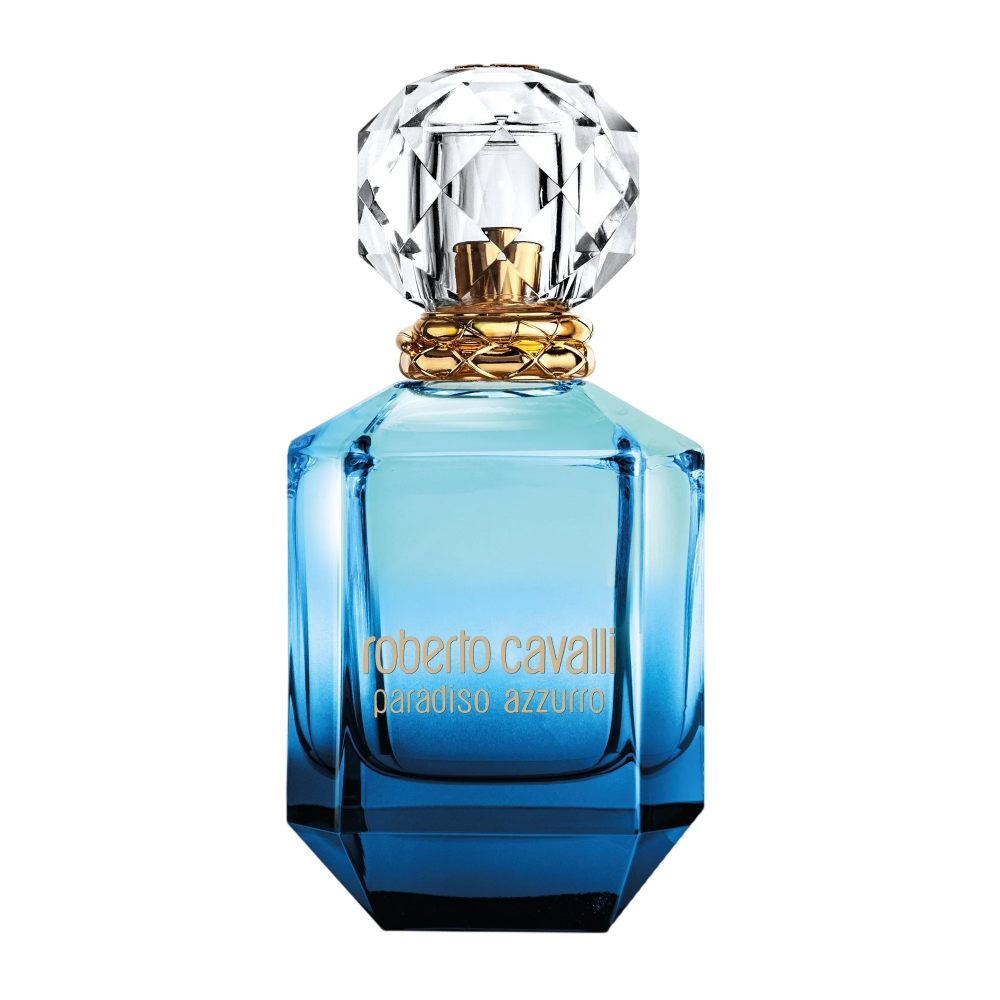 Roberto Cavalli Paradiso Azzurro Eau De Parfum For Women - Floral Aquatic Perfume 75ml