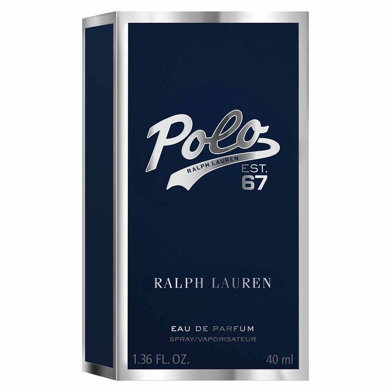 Ralph Lauren Polo Est. 67 Eau De Parfum For Men - Woody Aromatic Perfume 40ml