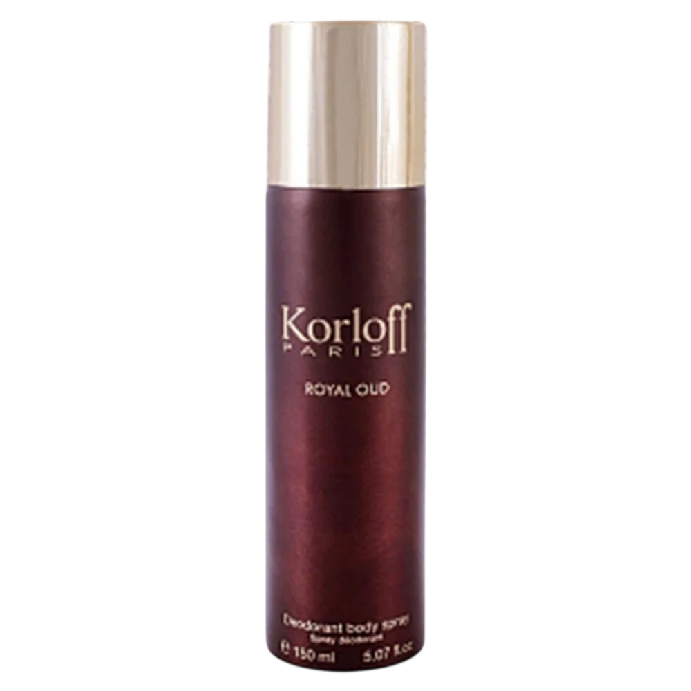 Korloff Royal Oud for Unisex 150ml Deo