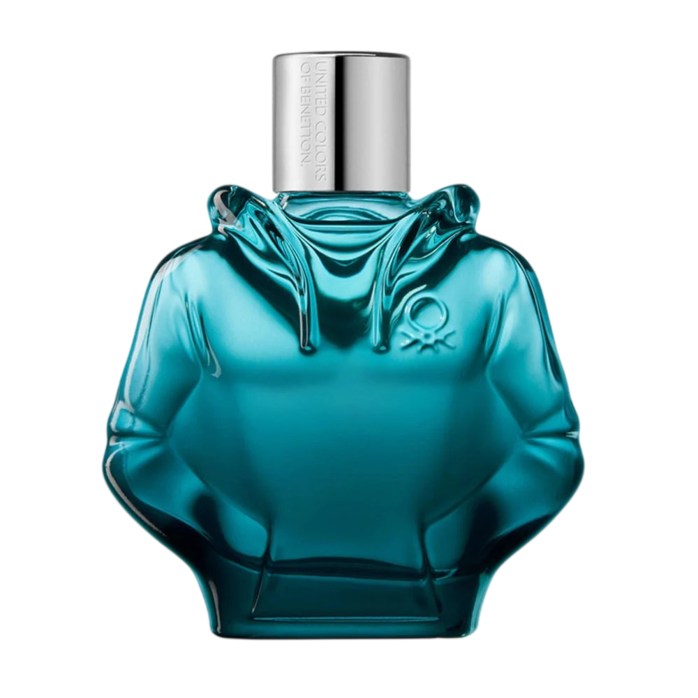 Benetton We Are Tribe Cool Eau De Toilette For Men -Woody Aromatic Perfume 90ml