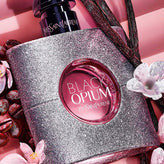 Yves Saint Laurent Black Opium Eau De Parfum Glitter For Women - Oriental Floral Perfume 90ml