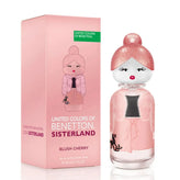 Benetton Sisterland Blush Cherry Eau De Parfum For Women - Floral Gourmand Perfume 80ml