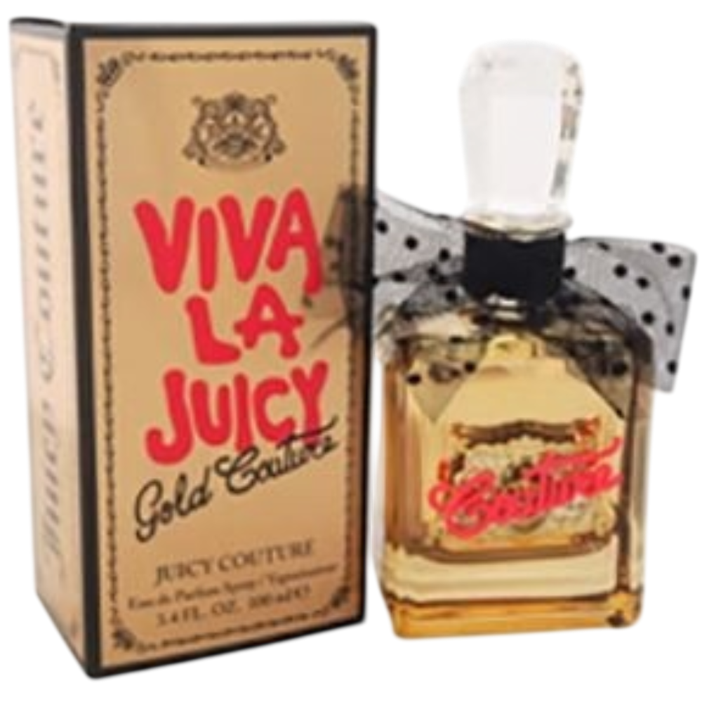 Viva La Juicy Gold Couture by Juicy Couture for Women - Eau de Parfum, 100ml