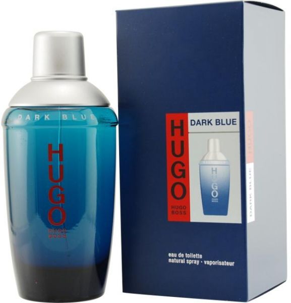 Hugo Boss - Hugo Dark Blue Perfume For Men Eau de Toilette, 75ml - samawa perfumes 