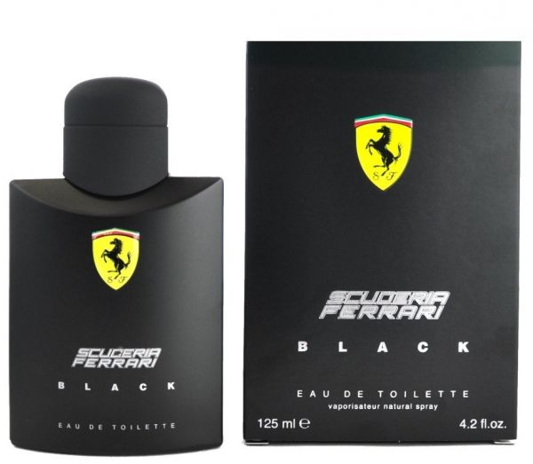 Ferrari Scuderia Black Perfume For Men Eau de Toilette, 125ml - samawa perfumes 