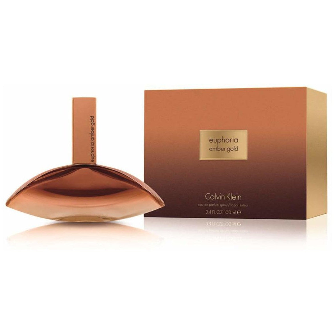 Calvin Klein Euphoria Amber Gold for Women - Eau de Parfum, 100ML
