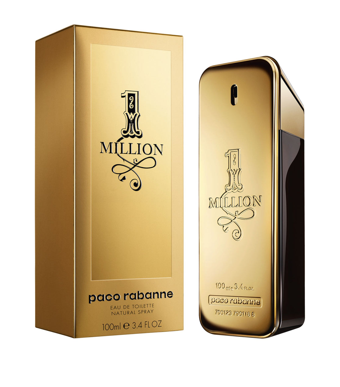 1 Million By Paco Rabanne For -Perfumes for Women - Eau de Toilette, 100ml - samawa perfumes 