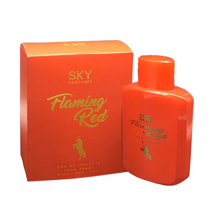 Sky Parfums Flaming Red Pour Homme, Perfume For Men, EDT 100ml