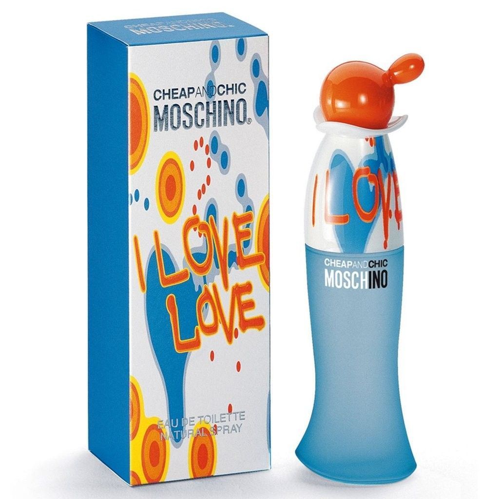 Moschino Cheap & Chic I Love Love for Women - Eau de Toilette, 100ml