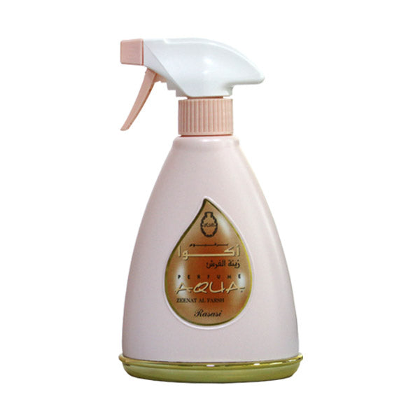 Rasasi Aqua Zeenat Al Farsh, Room and linen mist 375ml - samawa perfumes 