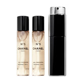 Chanel No.5 Eau Premiere Eau De Parfum Purse Spray And 2 Refills 3x20ml - samawa perfumes 