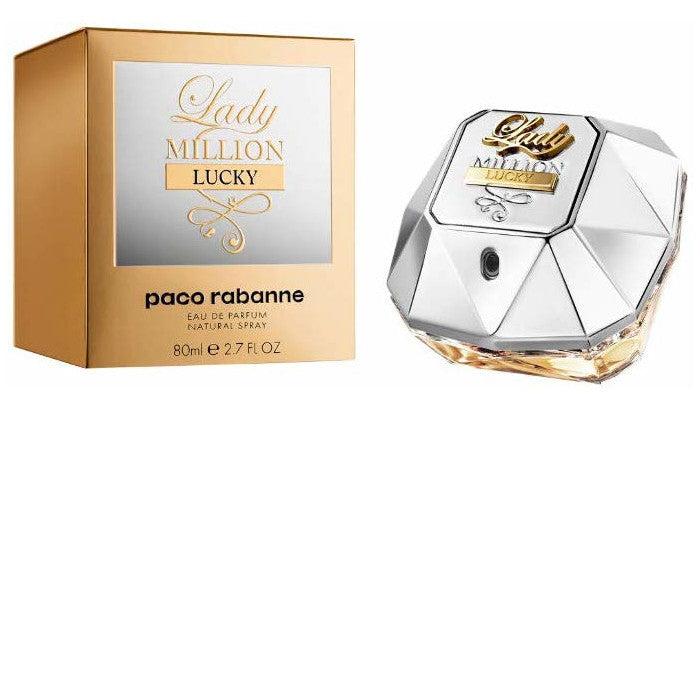 Paco Rabanne Lady Million Lucky Perfumes For Women, EDP, 80ml - samawa perfumes 