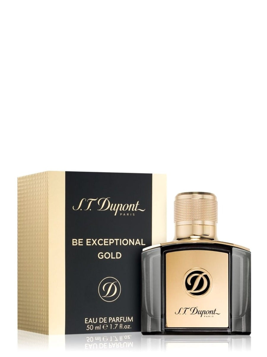S.T. DUPONT BE EXCEPTIONAL GOLD FOR MEN EDP 50ML - samawa perfumes 