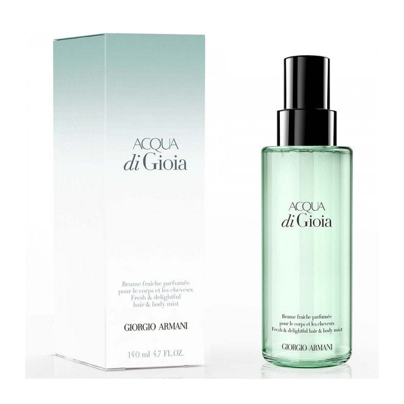GIORGIO ARMANI ACQUA DI GIOIA FOR WOMEN FRESH & DELIGHTFUL HAIR & BODY MIST 140 ml - samawa perfumes 