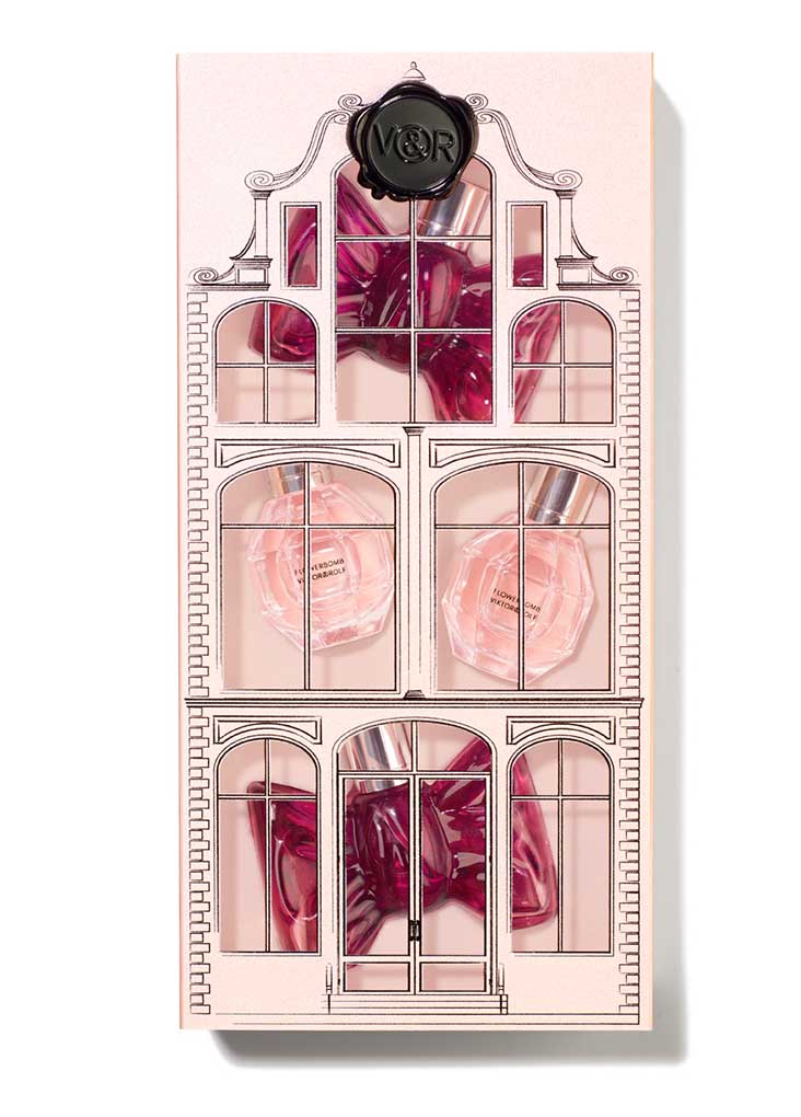 VIKTOR & ROLF (FLOWERBOMB+BONBON) FOR WOMEN MINI SET EDP 4 X 7 ml (TRAVEL COLLECTION) - samawa perfumes 