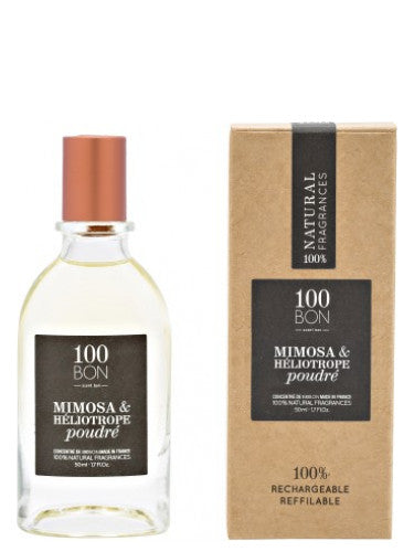 100 Bon Mimosa & Heliotrope Poudre Perfumes For Unisex Eau Concentree 50ml - samawa perfumes 